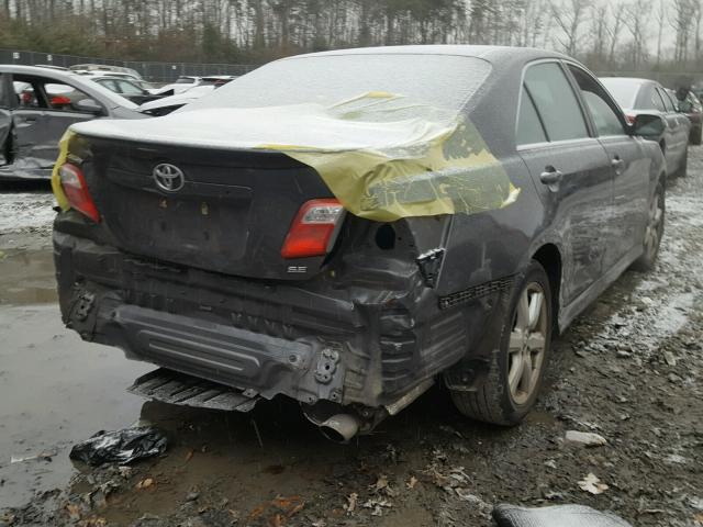 4T1BE46K79U275974 - 2009 TOYOTA CAMRY BASE GRAY photo 4