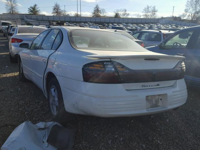 1G2HX54K424123968 - 2002 PONTIAC BONNEVILLE WHITE photo 3