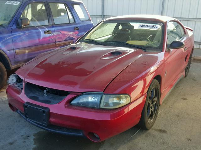 1FAFP47V5WF136246 - 1998 FORD MUSTANG CO RED photo 2