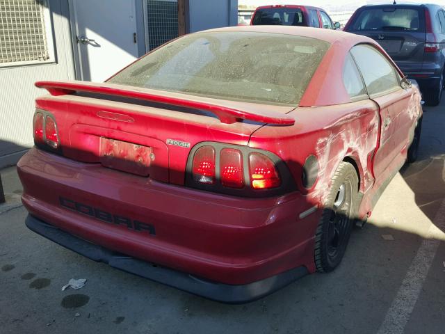 1FAFP47V5WF136246 - 1998 FORD MUSTANG CO RED photo 4