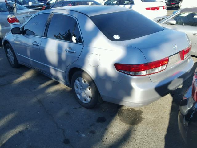 1HGCM55364A102812 - 2004 HONDA ACCORD LX SILVER photo 3