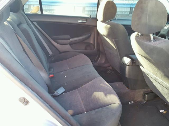 1HGCM55364A102812 - 2004 HONDA ACCORD LX SILVER photo 6