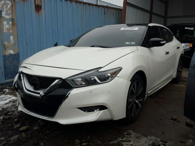 1N4AA6AP9GC437140 - 2016 NISSAN MAXIMA 3.5 WHITE photo 2