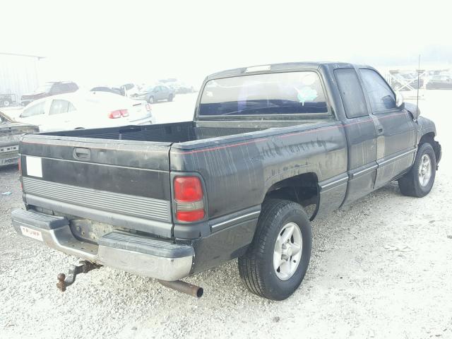 3B7HC13Y0VG760871 - 1997 DODGE RAM 1500 BLACK photo 4