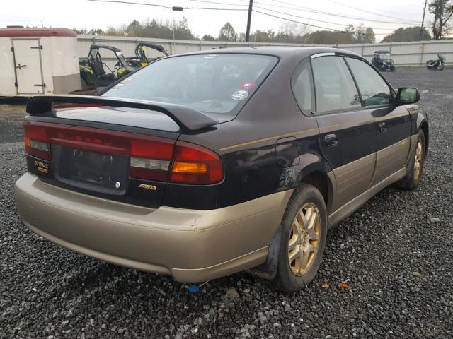 4S3BE686227211829 - 2002 SUBARU LEGACY OUT BLACK photo 4