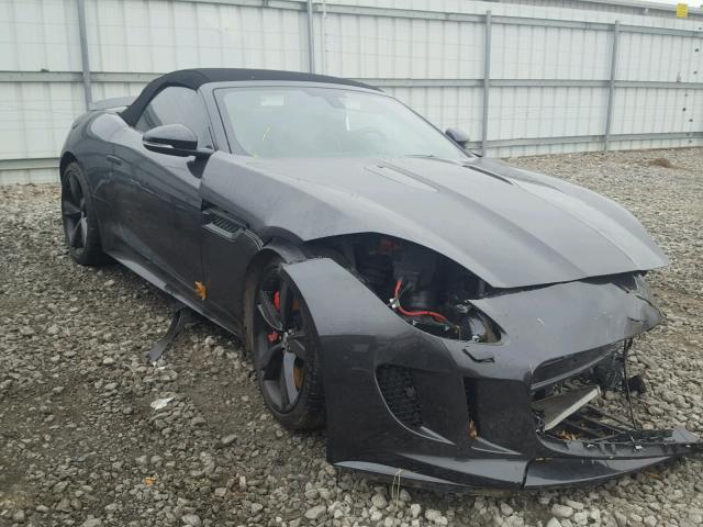 SAJWA6GL3EMK06974 - 2014 JAGUAR F-TYPE V8 GRAY photo 1