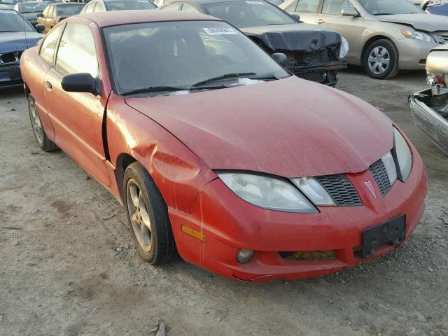 1G2JB12F737255220 - 2003 PONTIAC SUNFIRE RED photo 1