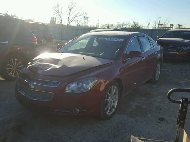 1G1ZK57719F241442 - 2009 CHEVROLET MALIBU LTZ 栗色 照片 2