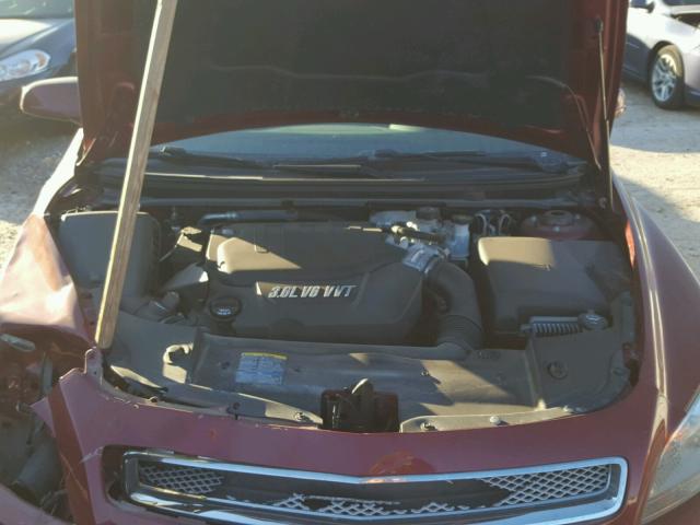 1G1ZK57719F241442 - 2009 CHEVROLET MALIBU LTZ 栗色 照片 7