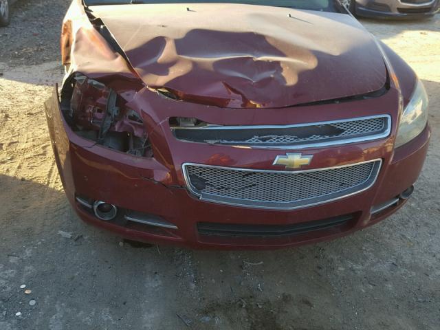 1G1ZK57719F241442 - 2009 CHEVROLET MALIBU LTZ 栗色 照片 9