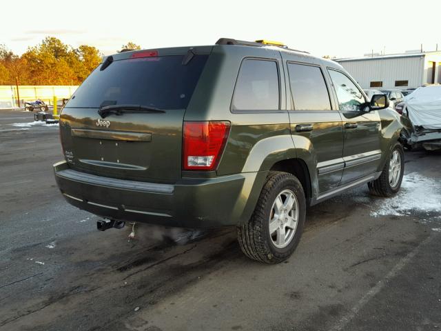 1J8GR48K57C512310 - 2007 JEEP GRAND CHER GREEN photo 4