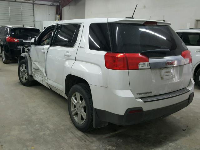 2GKALMEK3F6259051 - 2015 GMC TERRAIN SL WHITE photo 3