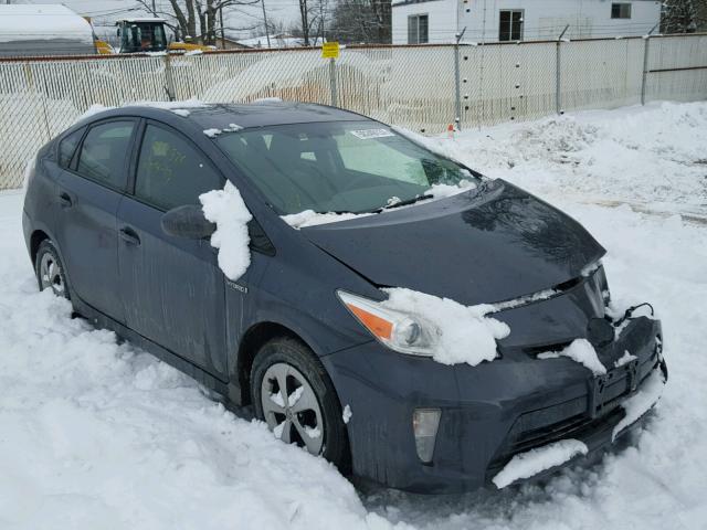 JTDKN3DU1D5594776 - 2013 TOYOTA PRIUS GRAY photo 1