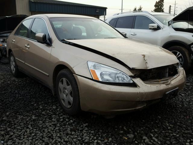 1HGCM56445A124929 - 2005 HONDA ACCORD LX GOLD photo 1