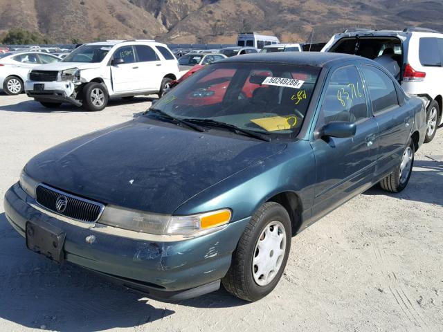 1MELM6531SK613807 - 1995 MERCURY MYSTIQUE G GREEN photo 2