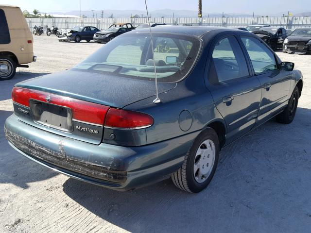 1MELM6531SK613807 - 1995 MERCURY MYSTIQUE G GREEN photo 4