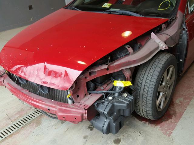 1HGCM82693A002007 - 2003 HONDA ACCORD EX RED photo 9