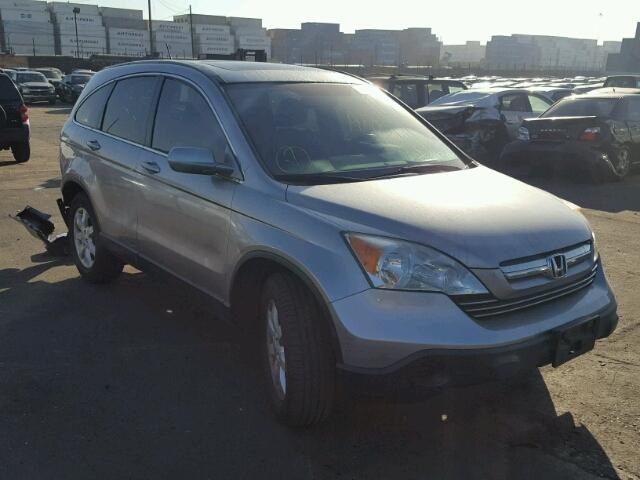 JHLRE38708C058537 - 2008 HONDA CR-V EXL GRAY photo 1