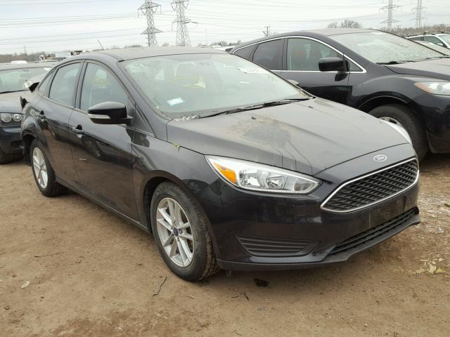 1FADP3F22GL309426 - 2016 FORD FOCUS SE BLACK photo 1