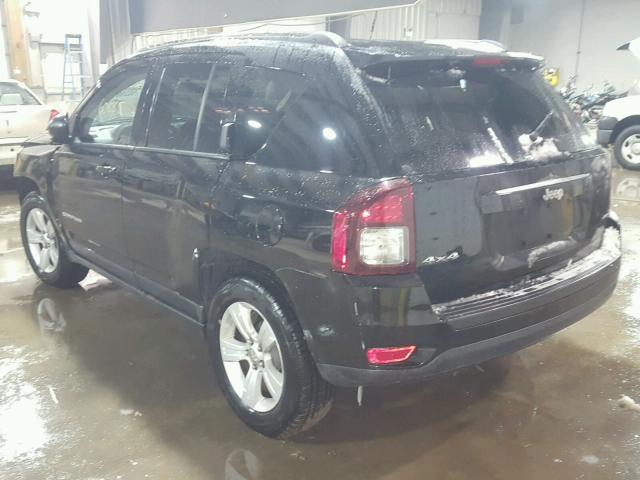 1C4NJDBB5ED672306 - 2014 JEEP COMPASS SP BLACK photo 3