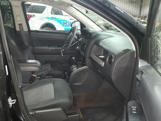 1C4NJDBB5ED672306 - 2014 JEEP COMPASS SP BLACK photo 5