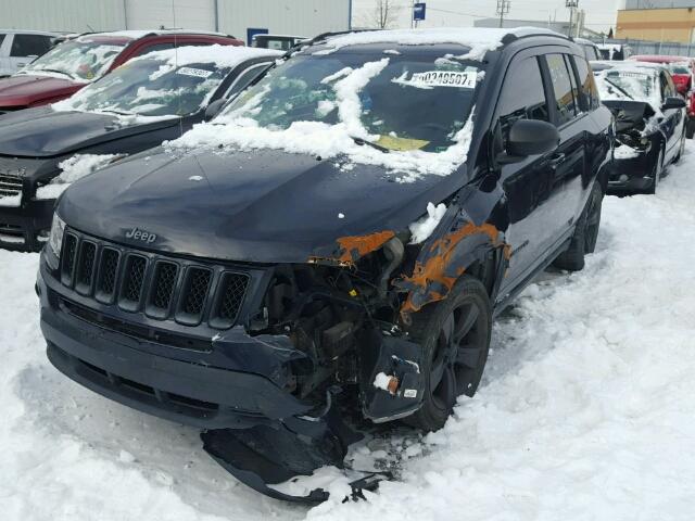 1J4NF4FB9BD133723 - 2011 JEEP COMPASS BLUE photo 2