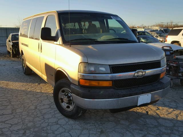 1GAHG39U951154769 - 2005 CHEVROLET EXPRESS G3 GOLD photo 1