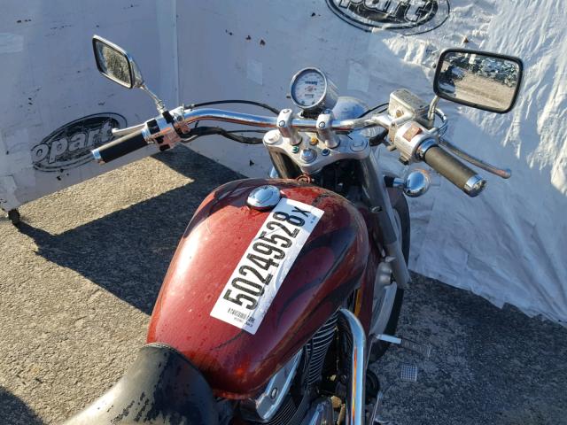 1HFSC43022A204708 - 2002 HONDA VT1100 C2 MAROON photo 5