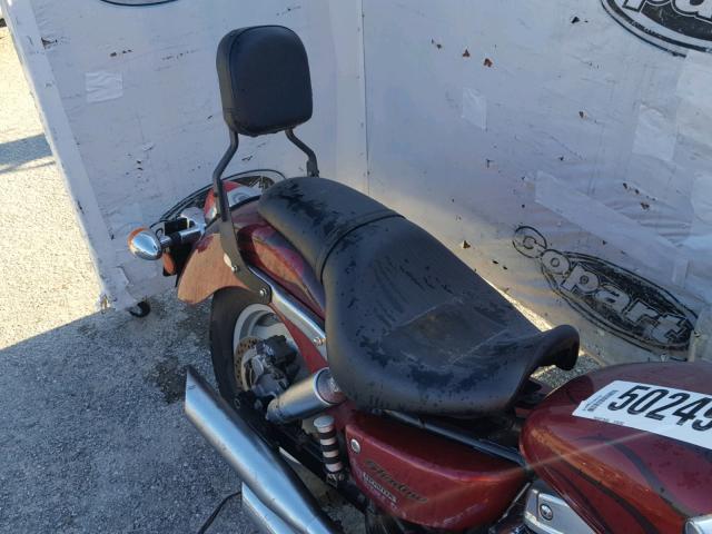 1HFSC43022A204708 - 2002 HONDA VT1100 C2 MAROON photo 6