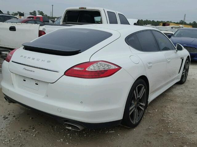 WP0AA2A74DL010964 - 2013 PORSCHE PANAMERA 2 WHITE photo 4