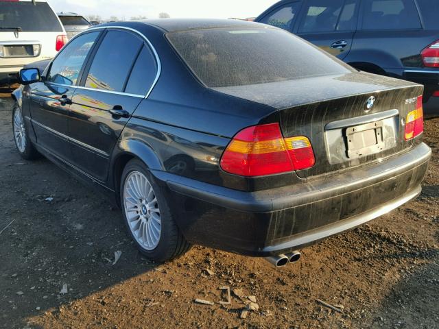 WBAEV53443KM29005 - 2003 BMW 330 I BLACK photo 3