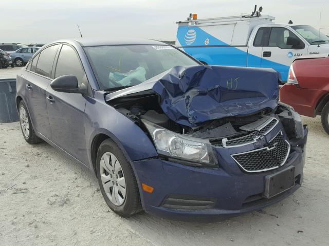 1G1PA5SH0D7106224 - 2013 CHEVROLET CRUZE LS BLUE photo 1