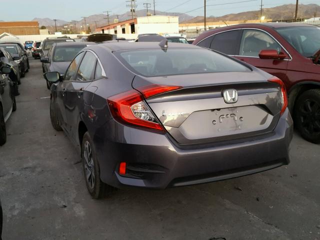 2HGFC2F77HH560284 - 2017 HONDA CIVIC EX გრაფიტი ფოტო 3