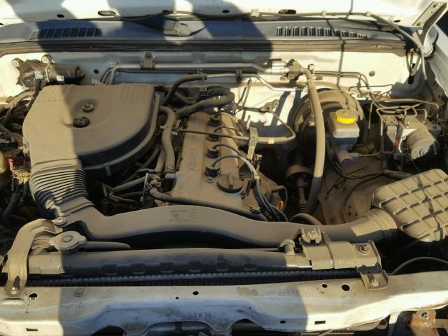 1N6DD26T14C473877 - 2004 NISSAN FRONTIER K WHITE photo 7