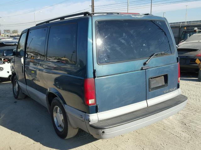 1GNDM19W6VB106426 - 1997 CHEVROLET ASTRO BLUE photo 3