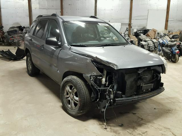 KNDJE723977367602 - 2007 KIA SPORTAGE E GRAY photo 1