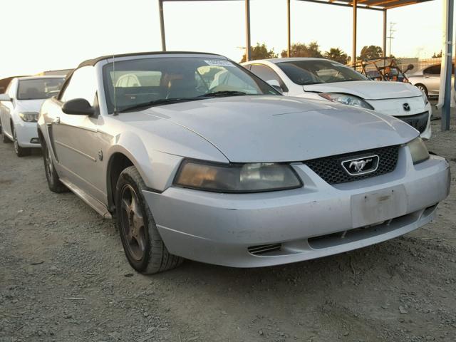 1FAFP44684F216232 - 2004 FORD MUSTANG GRAY photo 1