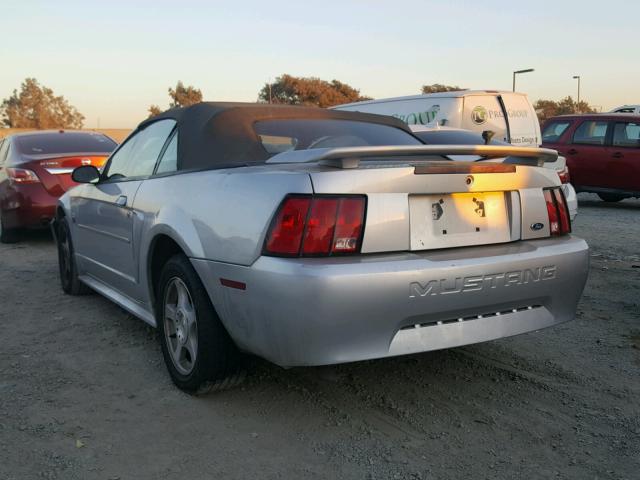 1FAFP44684F216232 - 2004 FORD MUSTANG GRAY photo 3