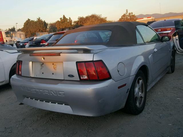 1FAFP44684F216232 - 2004 FORD MUSTANG GRAY photo 4