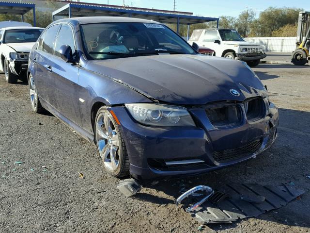 WBAPM5C59BE578382 - 2011 BMW 335 I BLUE photo 1