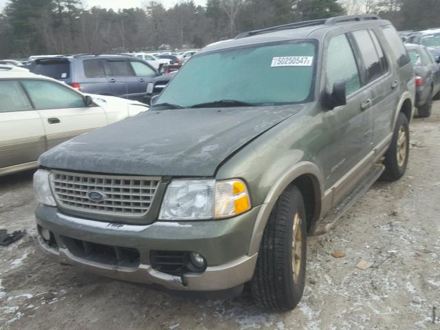 1FMDU84WX4UB46175 - 2004 FORD EXPLORER E GREEN photo 2