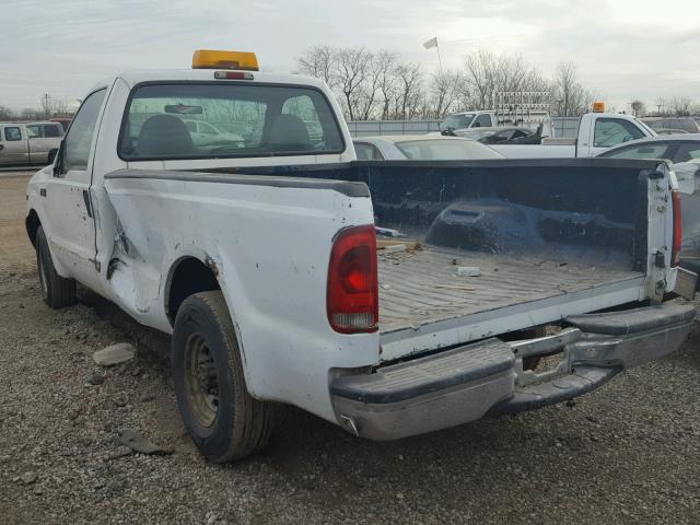 1FDNF20L0YEE26369 - 2000 FORD F250 SUPER WHITE photo 3