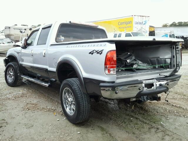 1FTNW21F02EB74272 - 2002 FORD F250 SUPER SILVER photo 3