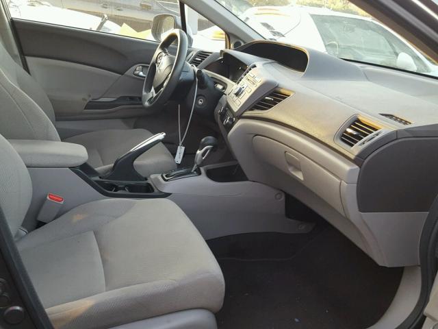 19XFB2F8XCE344251 - 2012 HONDA CIVIC EX ნაცრისფერი ფოტო 5