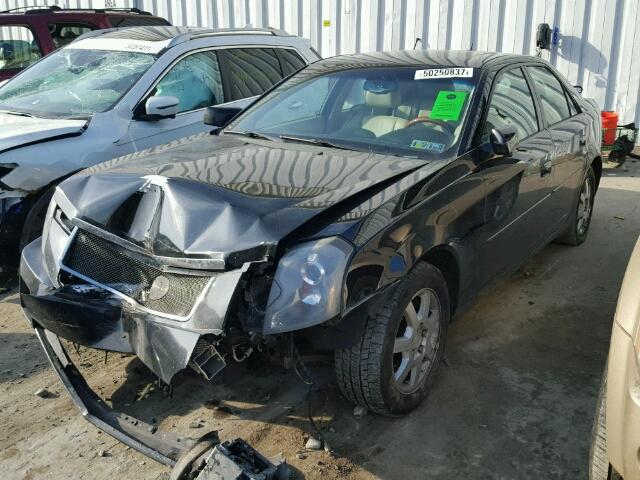 1G6DP567050181948 - 2005 CADILLAC CTS HI FEA BLACK photo 2