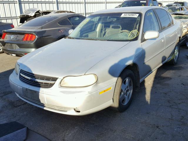 1G1NE52J02M625271 - 2002 CHEVROLET MALIBU LS SILVER photo 2