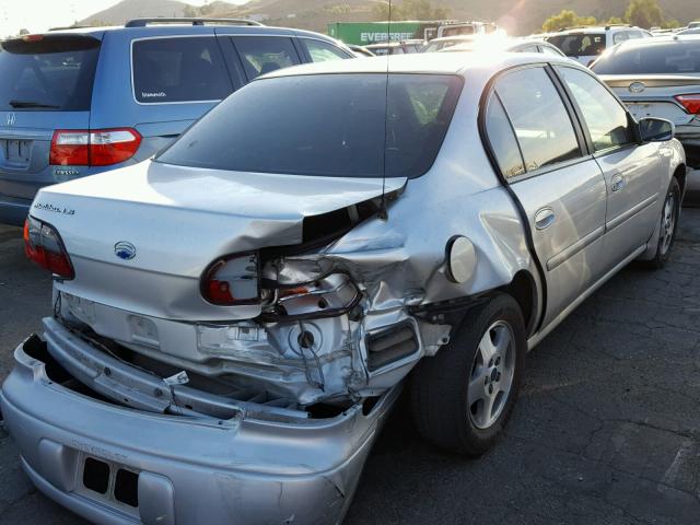 1G1NE52J02M625271 - 2002 CHEVROLET MALIBU LS SILVER photo 4