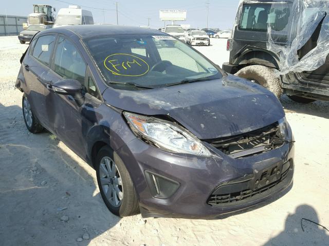 3FADP4EJ0DM219894 - 2013 FORD FIESTA SE GRAY photo 1