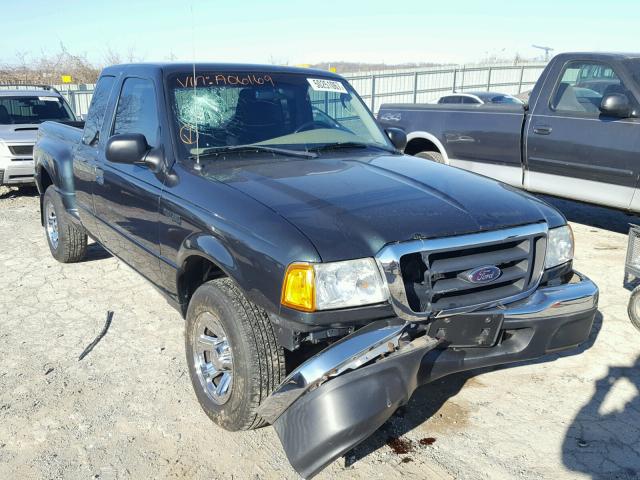 1FTYR44E94PA06169 - 2004 FORD RANGER SUP GREEN photo 1