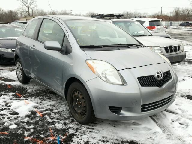 JTDJT923985144832 - 2008 TOYOTA YARIS SILVER photo 1